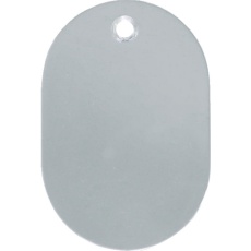 【THFL-CL】小判札 大 60X40mm 5枚入 クリア