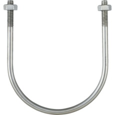 【TSGP-BT80A-S】SGP用Uボルト SUS304 呼び径80A ねじ径W3/8