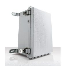 【BCPK172210S】BCPK型防水・防塵鍵付き開閉式ポリカーボネートプラボックス(ライトグレー)