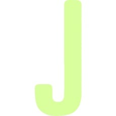 【AILUMI50-J】IM 中輝度蓄光カッテイング文字 英字 J