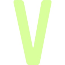【AILUMI50-V】IM 中輝度蓄光カッテイング文字 英字 V