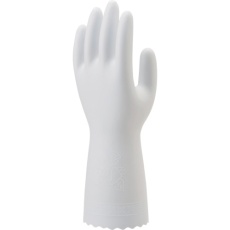 【C0800-L10P】ショーワ クリーンルーム用手袋 ニュー薄手(クリーンパック)10双入 ホワイト Lサイズ