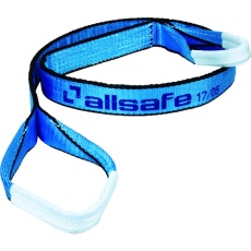 【AS3E50-15】allsafe オールセーフスリングベルト3E50x1.5m スカイブルー