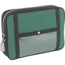 【PLL-SED-07】SANEI 帆布メール用ポーチ(LL)SED-1錠付 モスグリーン