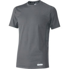 【VEC11-UE-LL】ミドリ安全 ベルデクセル 男女共用 半袖クールコアTシャツ VEC11上 グレー LL