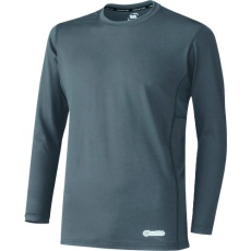 【VEC211-UE-M】ミドリ安全 ベルデクセル 男女共用 長袖クールコアTシャツ VEC211上 グレー M