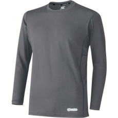 【VEC211-UE-L】ミドリ安全 ベルデクセル 男女共用 長袖クールコアTシャツ VEC211上 グレー L