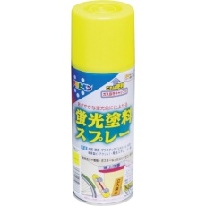 【507778】アサヒペン 蛍光塗料スプレー 300ML レモン