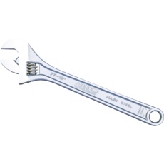 【77-18】IREGA モンキーレンチ77 全長461mm