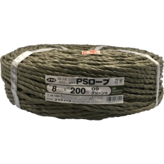 【PS8200OD】ユタカメイク PSロープ ODグリーン 8mm×200m