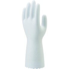 【KTU-SW】ショーワ 塩化ビニール手袋 きれいな手 うす手 ホワイト Sサイズ