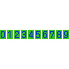 【1144220202】グリーンクロス 数字マグネット大