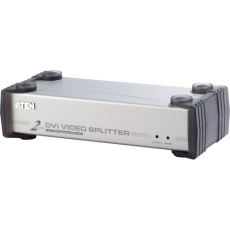 【VS162】ATEN ビデオ分配器 DVI / 1入力 / 2出力 / オーディオ /シングルリンク対応