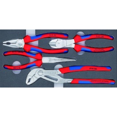 【002001V17】KNIPEX プライヤーセット ベーシッククロム