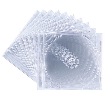 【FCD-PN10C】【在庫処分セール】DVD・CDケース(クリアー)