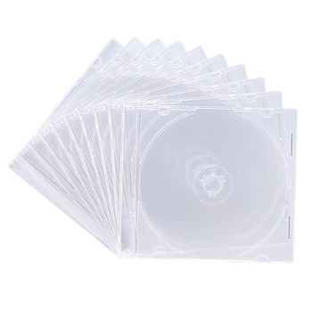 【FCD-PU10C】【在庫処分セール】DVD・CDケース(クリア)