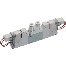 【4GA129R-C6-E2-3】CKD パイロット式5ポート弁 ダイレクト配管