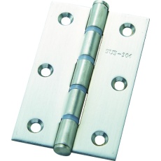 【B-11136】フジテック ステンレス丁番(SUS304) 1枚・厚口89mm