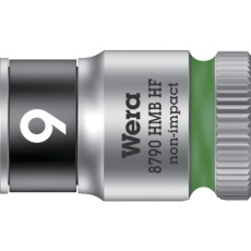 【003743】Wera 8790 HMB HFソケット 3/8 9.0mm