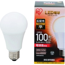 【LDA14L-G-10T5】IRIS LED電球 E26広配光タイプ 100形相当 電球色 1520lm