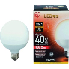 【LDG4L-G-4V4】IRIS LED電球 ボール電球タイプ 40形相当 電球色 400lm