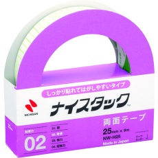 【NW-H25】ニチバン 両面テープ ナイスタックしっかり貼れて剥がしやすいタイプNW-H25 25mmX9m
