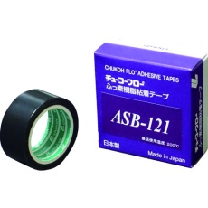 【ASB121-08X25】チューコーフロー 帯電防止ふっ素樹脂粘着テープ 0.08-25×10