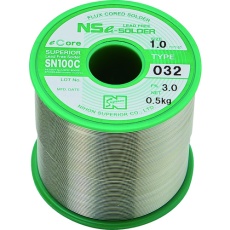 【SN100C-032-08】スペリア 汎用鉛フリーやに入りはんだ SN100C-032 0.8mm
