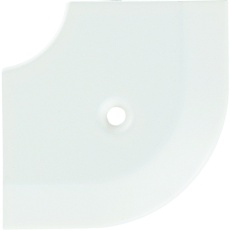 【20-112LMWHO51】ASSIST 床金物20-112LM(WHO)ヘの字押えコーナー アルミホワイト 出隅 53×53mm
