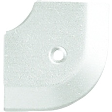【20-112LS51】ASSIST 床金物20-112LSヘの字押えコーナー アルミシルバー 出隅 53×53mm