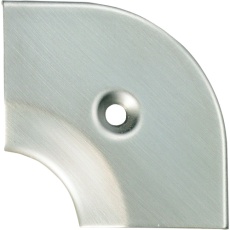 【20-101LN52】ASSIST 床金物20-101LNヘの字押えコーナー ステンレス 入隅 43×43mm