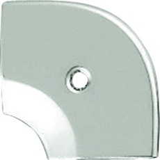 【20-102LN52】ASSIST 床金物20-102LNヘの字押えコーナー ステンレス 入隅 53×53mm