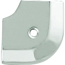 【20-102LN51】ASSIST 床金物20-102Nヘの字押えコーナー ステンレス 出隅 53×53mm