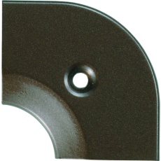 【20-111LGB52】ASSIST 床金物20-111LGBヘの字押えコーナー アルミブロンズ 入隅 43×43mm