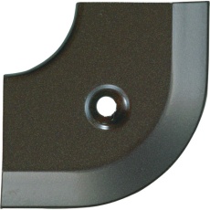 【20-111LGB51】ASSIST 床金物20-111LGBヘの字押えコーナー アルミブロンズ 出隅 43×43mm