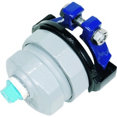 【SKX-END-P-V50】SKカワニシ 塩ビ管用継手 SKXパイプエンド(プラグ付)V50