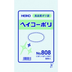 【006627800】HEIKO ポリ規格袋 ヘイコーポリ No.808 紐なし