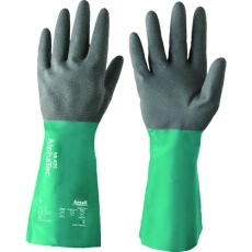 【58-435-9】アンセル 耐薬品手袋 アルファテック 58-435 Lサイズ