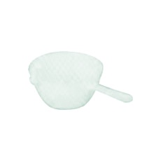 【J105】レオナ 1264-01 蒸発皿ハンドル付磁製25ml