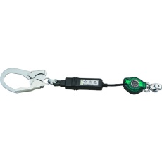 【HL-MR】タイタン リコロ‐N ロック装置付巻取器 タイプ1ランヤード シングル (墜落制止用器具)