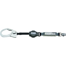 【HL-M】タイタン リーロック‐S ロック装置付巻取器 タイプ1ランヤード シングル (墜落制止用器具)