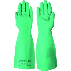 【37-165-10】アンセル 耐油・耐薬品ニトリル厚手手袋 アルファテック ソルベックス 37-165 XLサイズ