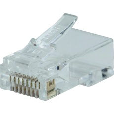 【VDV826729A】KLEIN Pass-Thruモジュラープラグ RJ45 CAT6(10個入り)