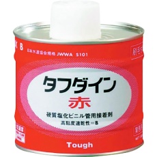 【AKA500G】クボタケミックス 塩ビ用接着剤 タフダイン赤 500G