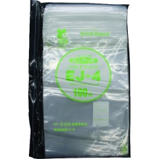 【EJ-4-100】セイニチ 「ユニパック」バイオEチャック規格品(チャック付ポリエチレン袋) EJ-4 340×240×0.04