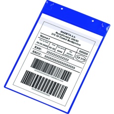 【170101】tarifold PVCポケット(マグネットタイプ)A4縦型 ブルー