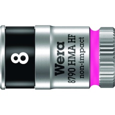 【003723】Wera 8790 HMA ホールディングファンクションソケット 8.0