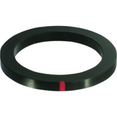 【GK-FKM-2-1/2】トヨックス カムロック用ガスケット フッ素ゴム 2-1/2インチ GK-FKM