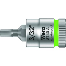 【003381】Wera 8740Aソケット Hex-Plus SW3/32