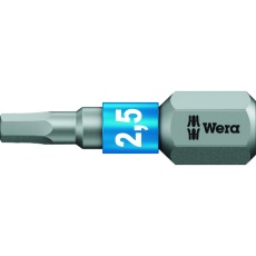【056682】Wera 840/1 BTZ ヘックスプラスビット 2.5 x 25 mm
